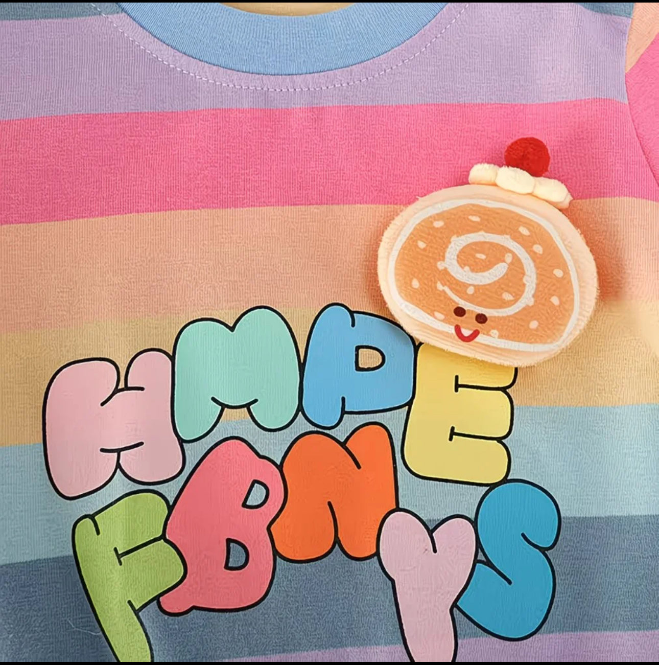 Soft & Breathable - Organic Cotton Romper - Multicolor 3D