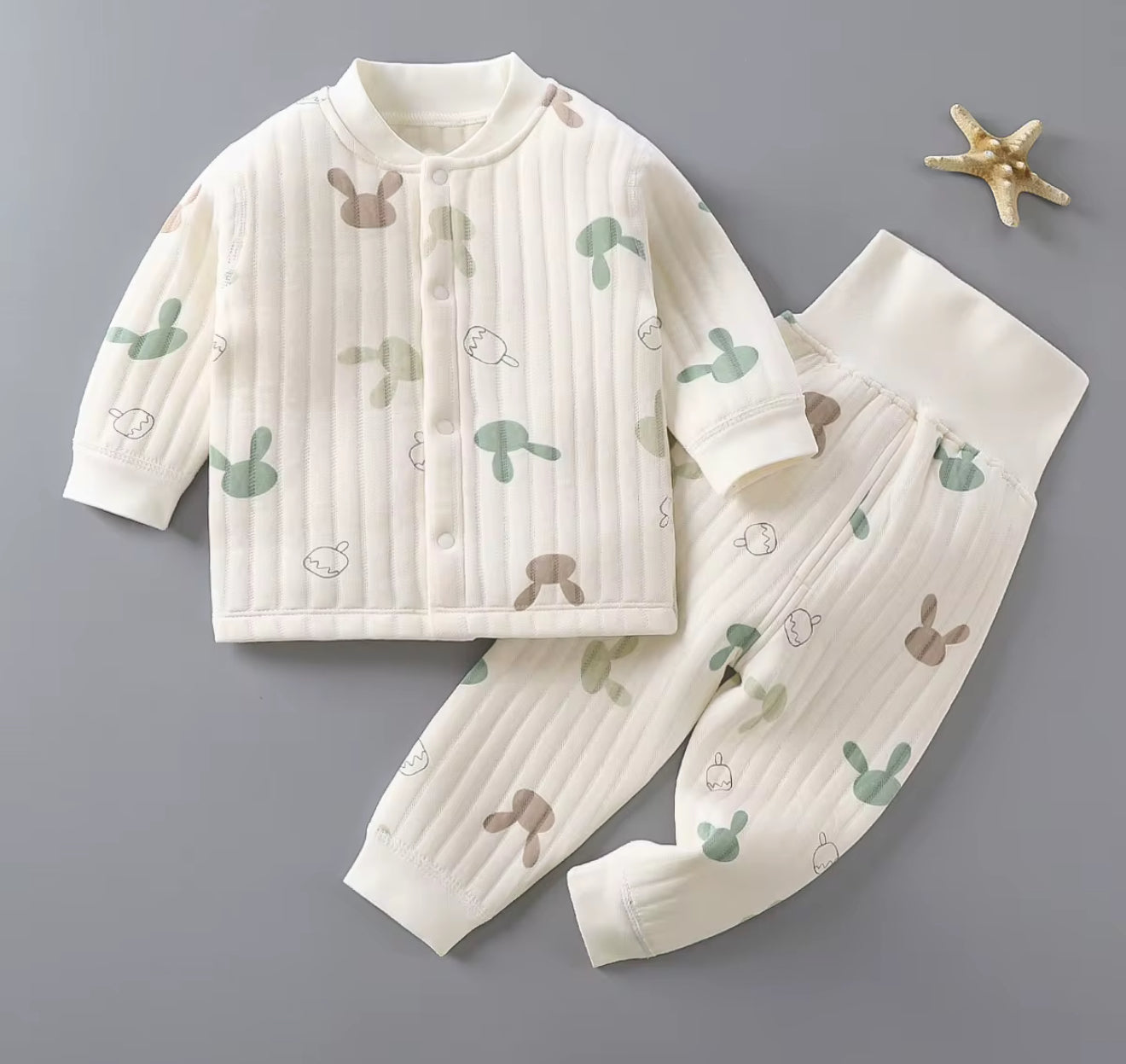 Trendy Girls Soft & Cozy Co-ord Set - Bunny