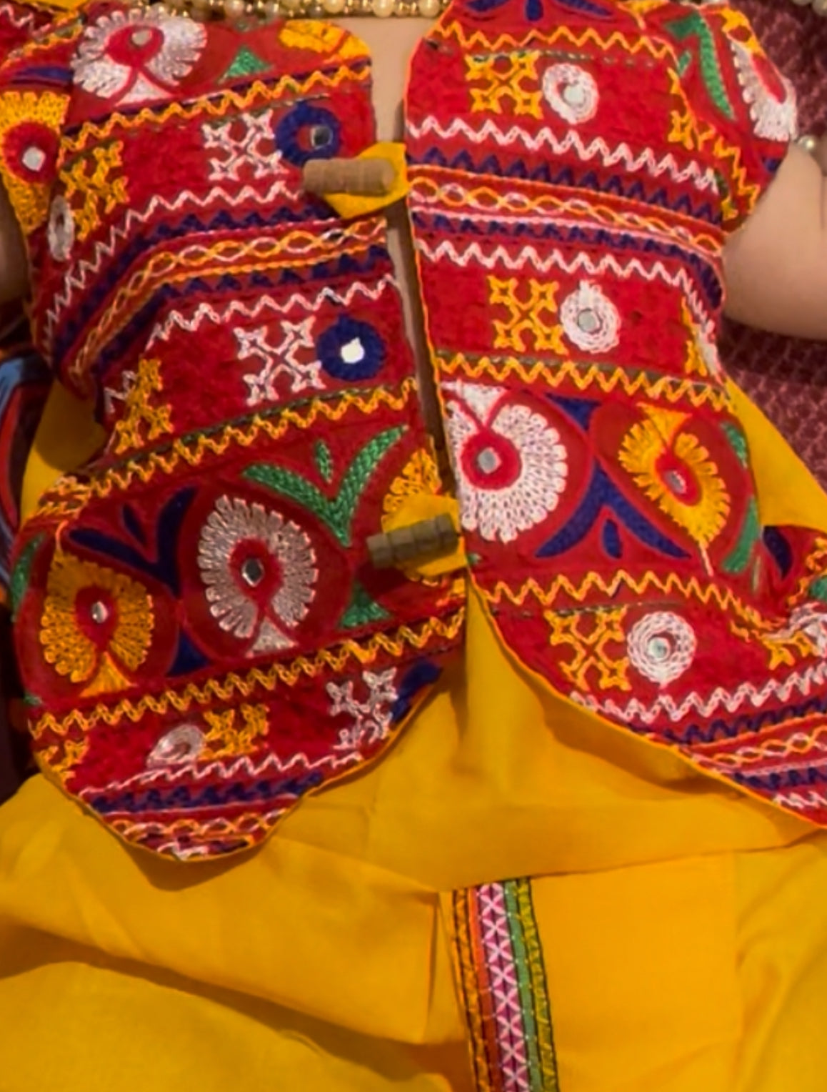 Trendy Kids Cute Krishna Dress - Soft & Comfortable