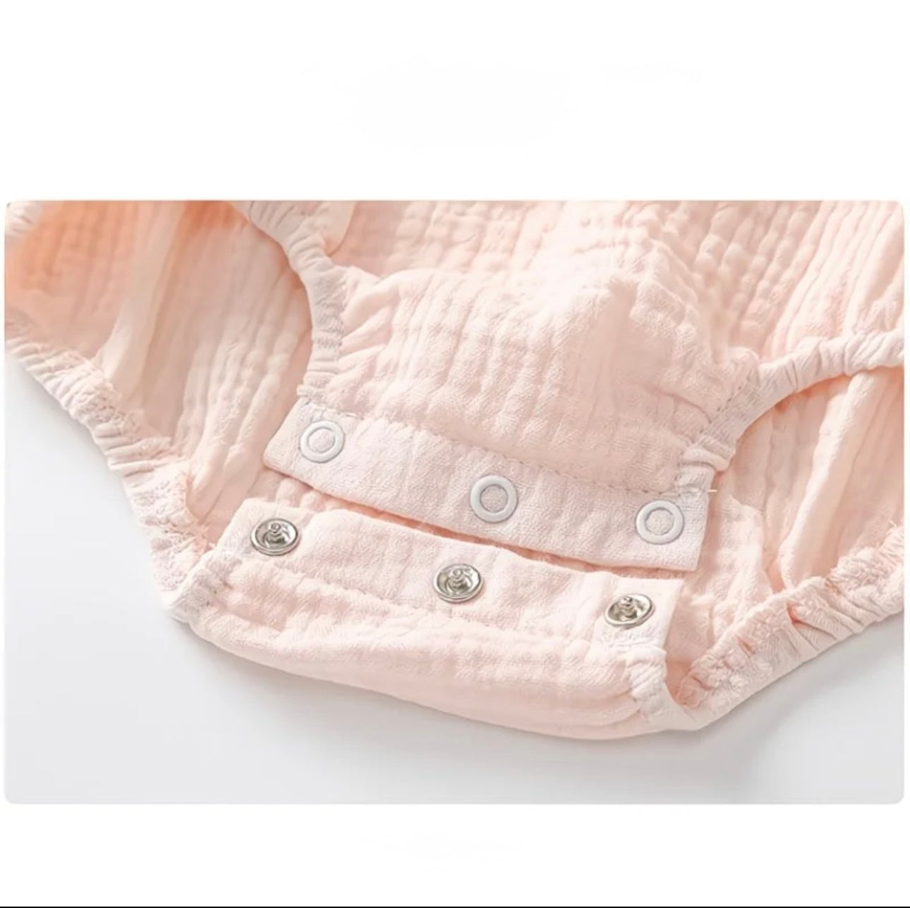 Soft & Breathable - 100% Organic Cotton Baby Girl Strawberry Embroidered Romper with Matching Headband