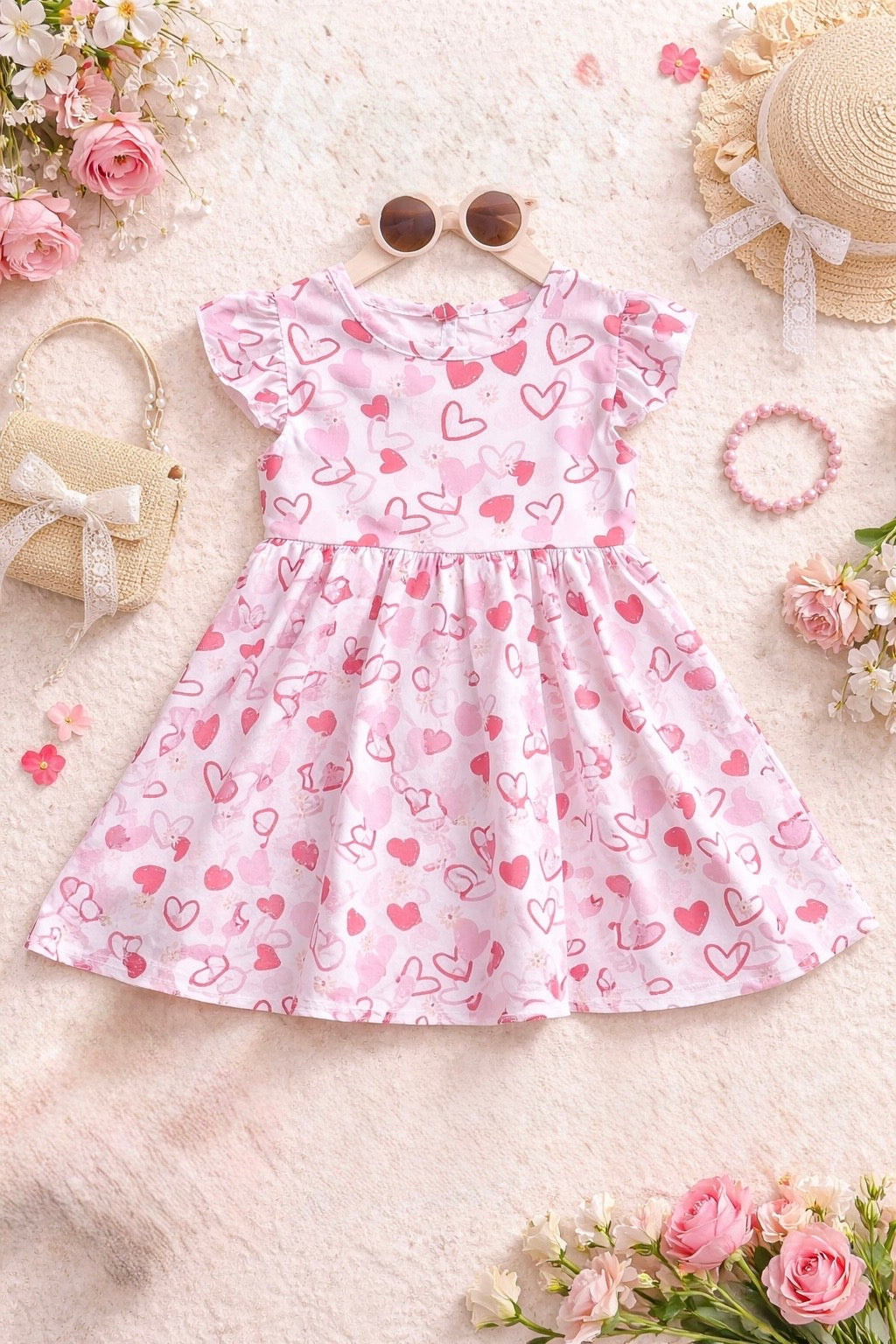 Trendy Girls Printed Comfortable Twilight Dress