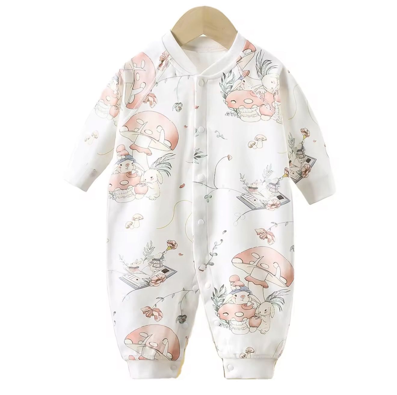 Soft & Breathable - Baby & Toddler Full Bodysuit - Rabbit
