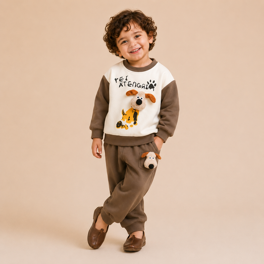 Trendy Stylish & Cute 3D Co-ord Set - Cartoon
