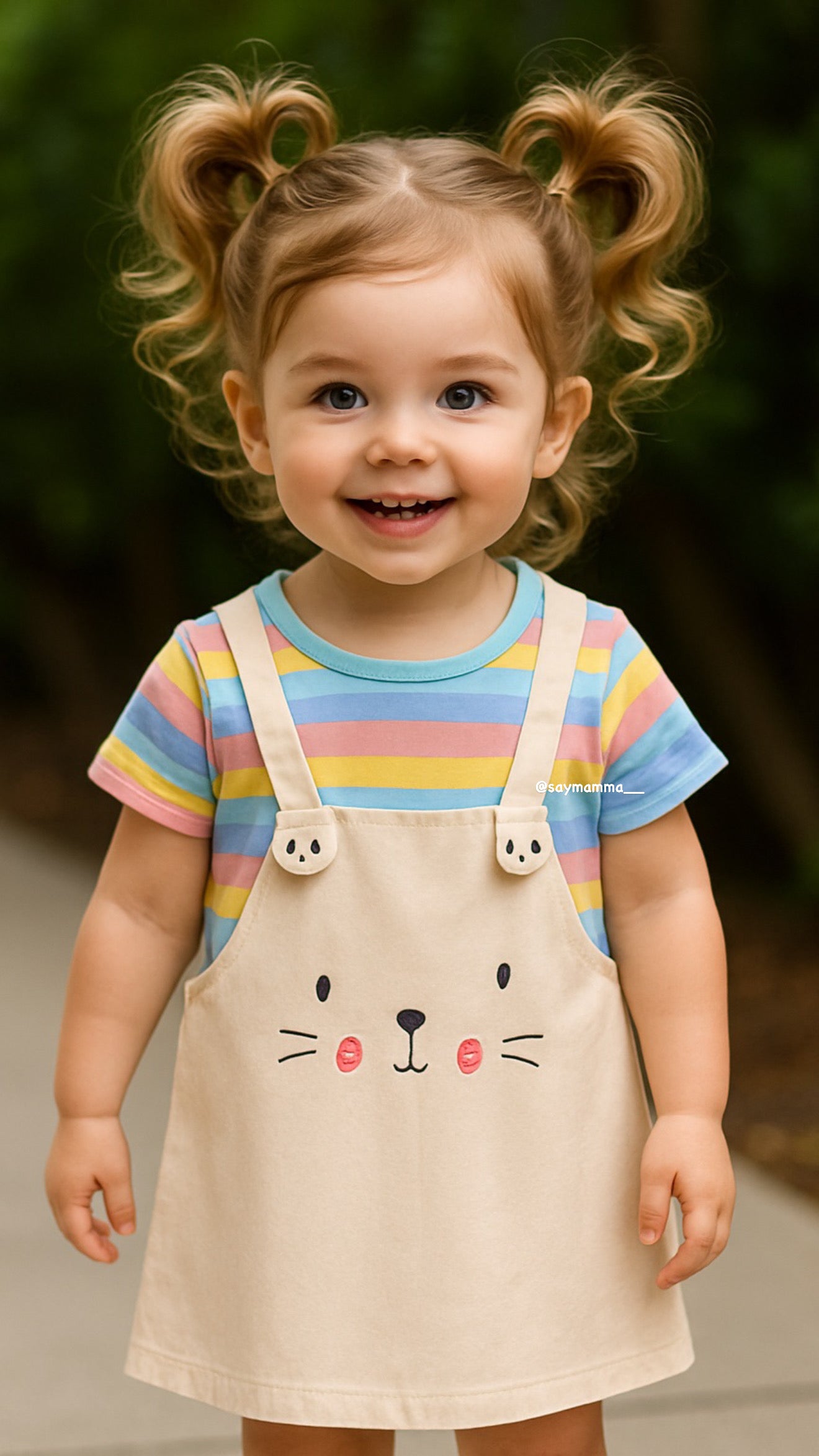 Elegant & Soft Cute Kitty Dress
