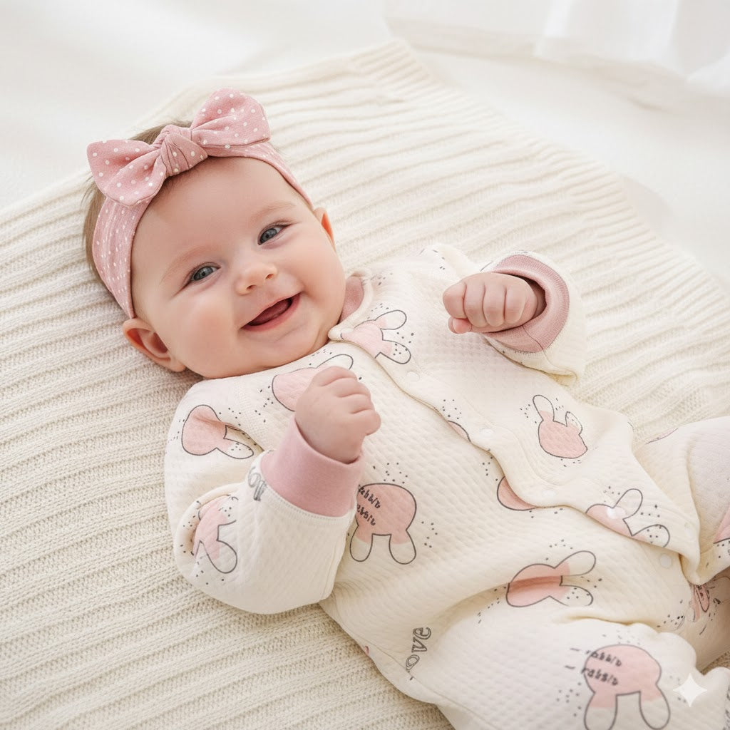 Soft & Breathable - Baby & Toddler - 100% Organic Cotton Bodysuit with Fleece - Baby Love