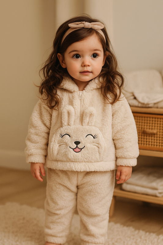 Girls Soft & Cozy Co-ord Set - Kitty