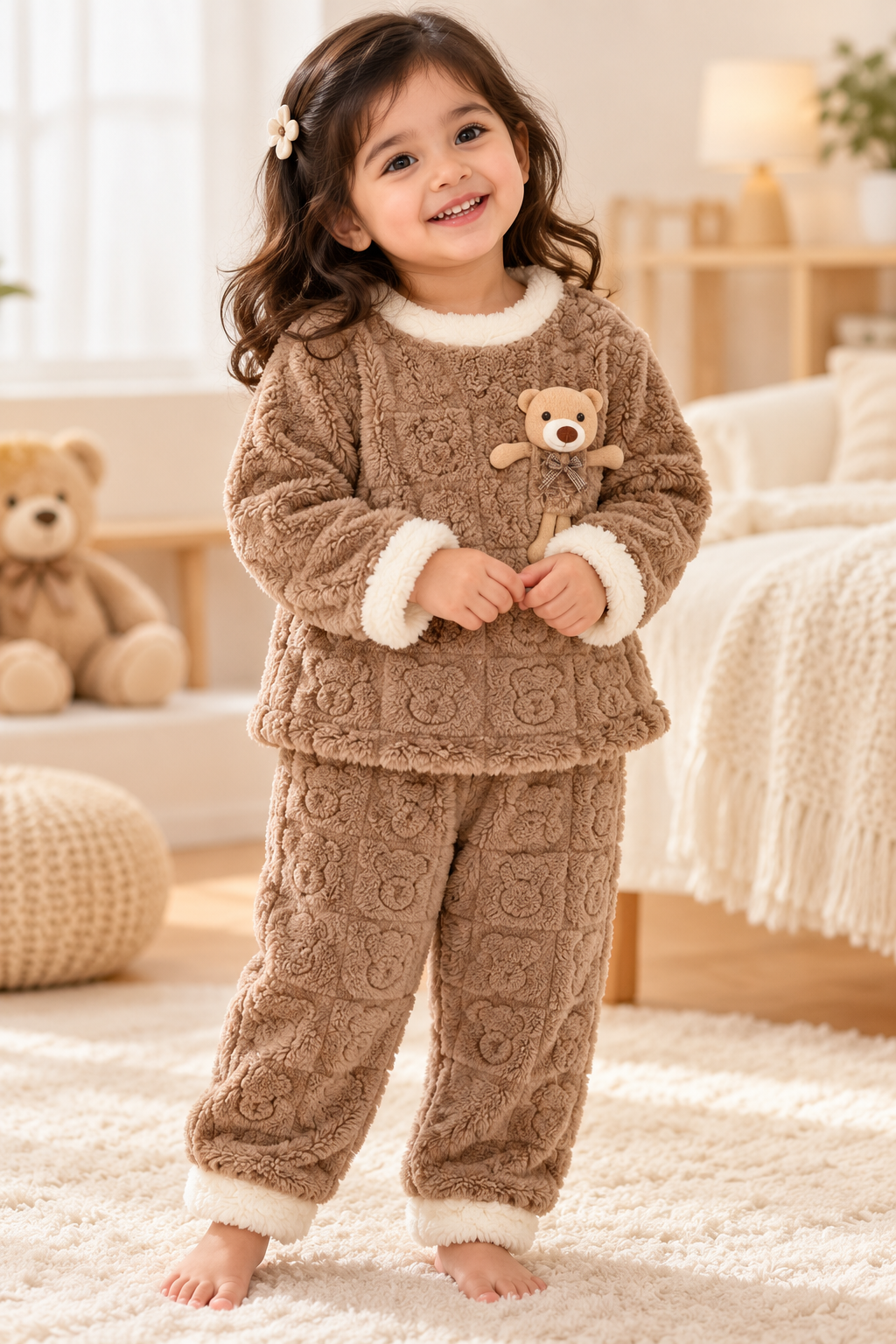 Trendy Kids Cute & Cozy Winter Set - Teddy