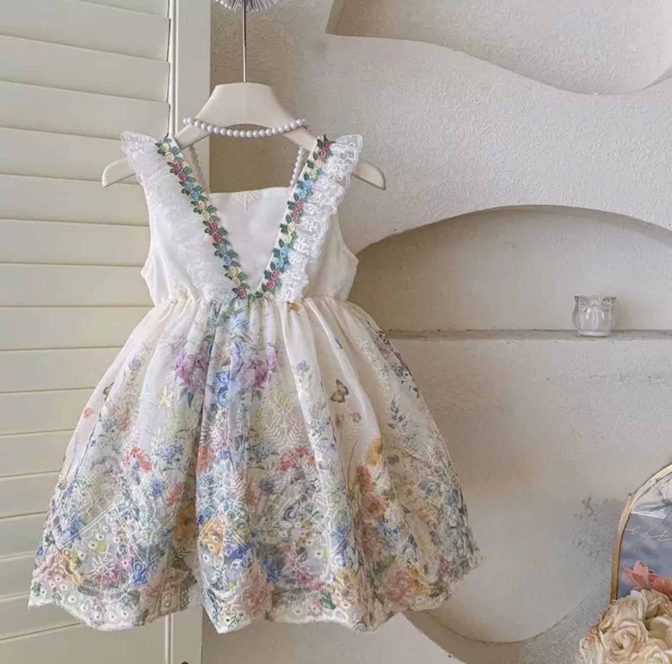Girls Soft & Comfortable Dress - Festive Bling