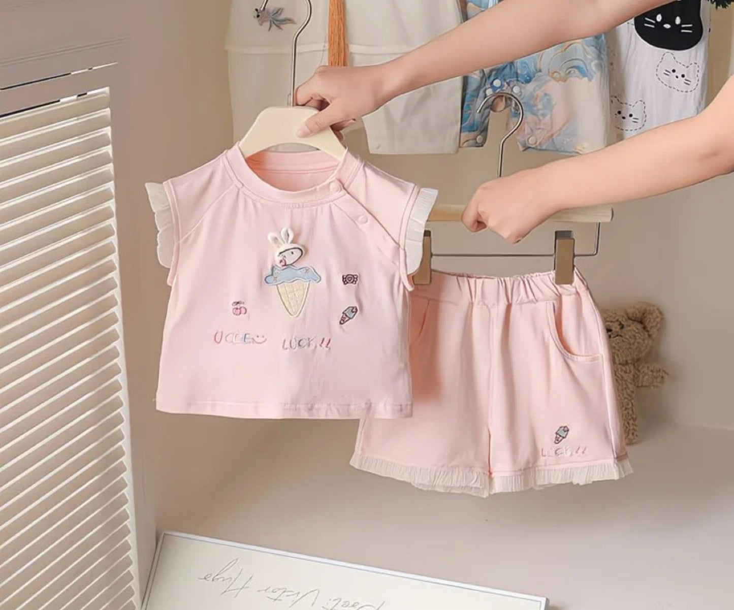 Soft & Breathable - Baby & Toddler - 100% Organic Cotton Shorts Set