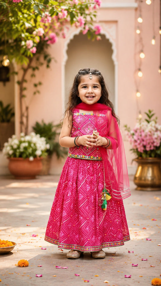 Girls Soft Ethnic - Trendy Chaniya Choli