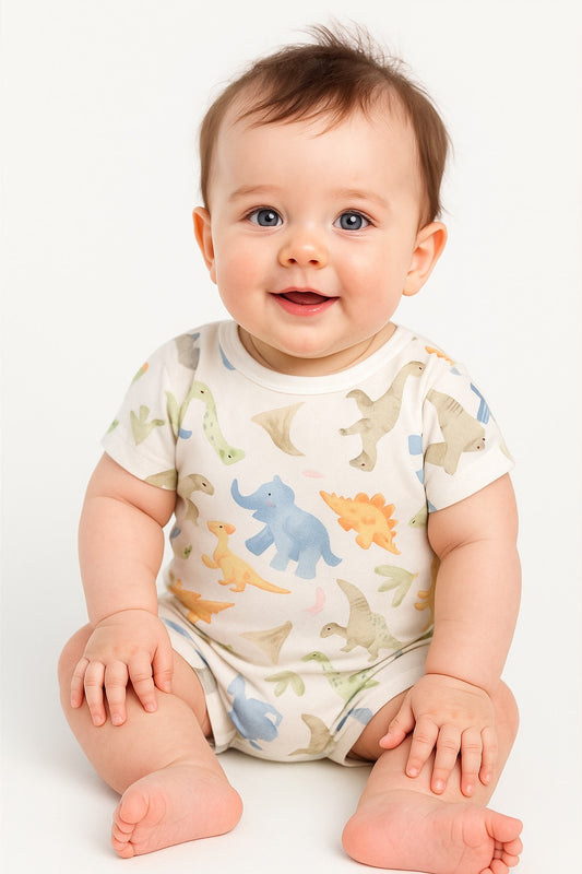 Trendy Soft & Breathable - Baby Bodysuit - Jungle Safari