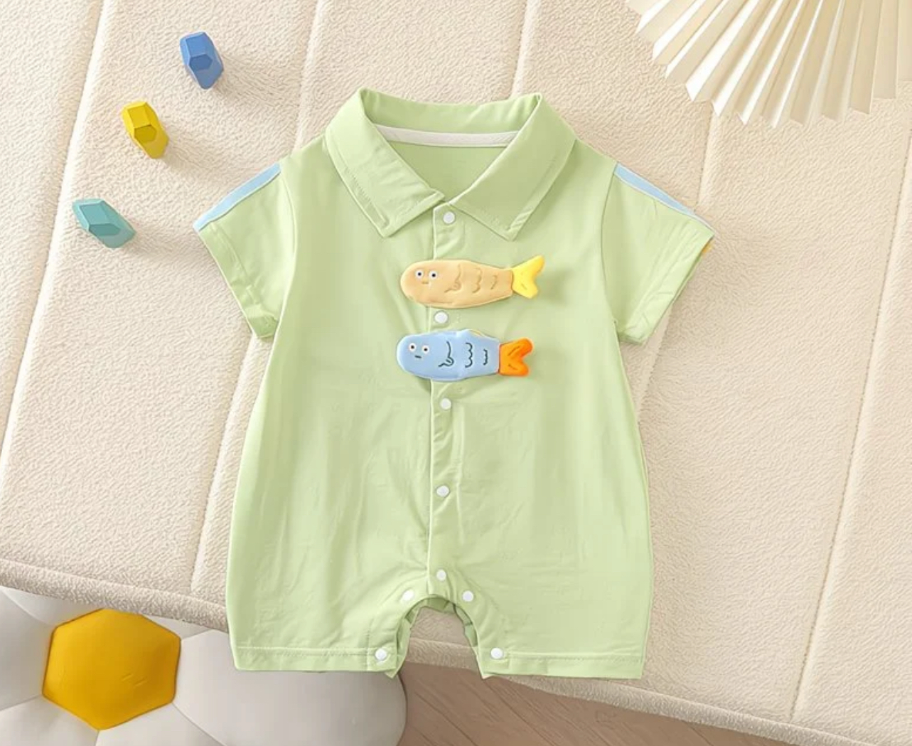 Soft & Breathable - Baby & Toddler - Baby Shark Do Do Do Plushy Romper