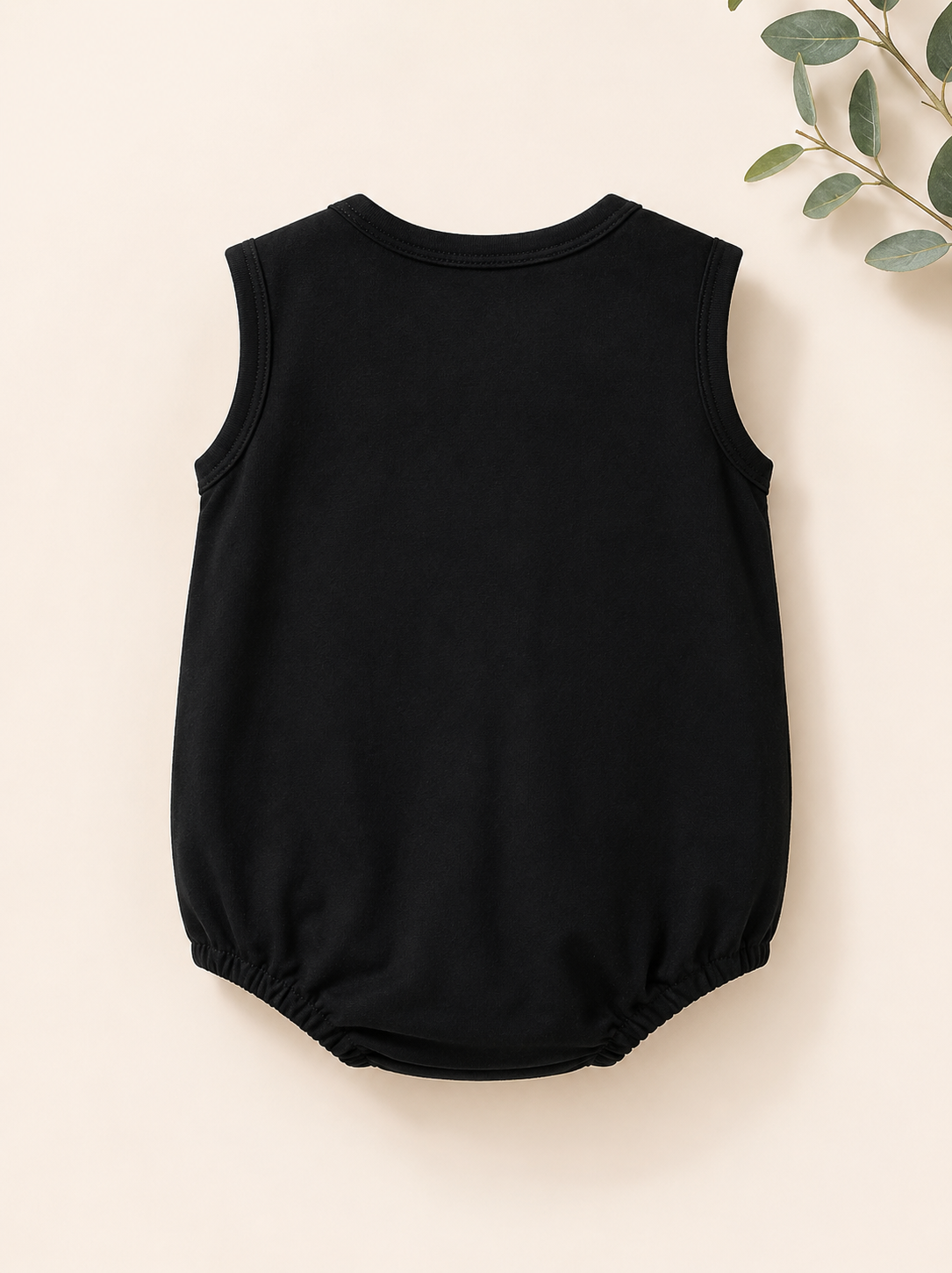 Soft & Breathable - Baby & Toddler - Baby Penguin Romper Black