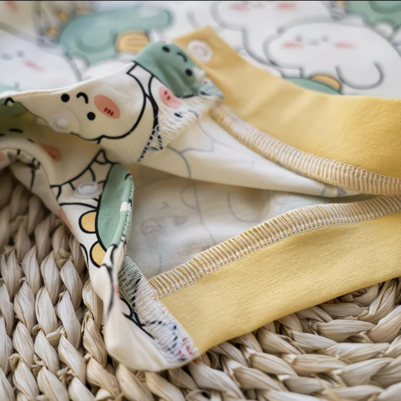 Soft & Breathable - Dino Pals Short Sleeve Romper