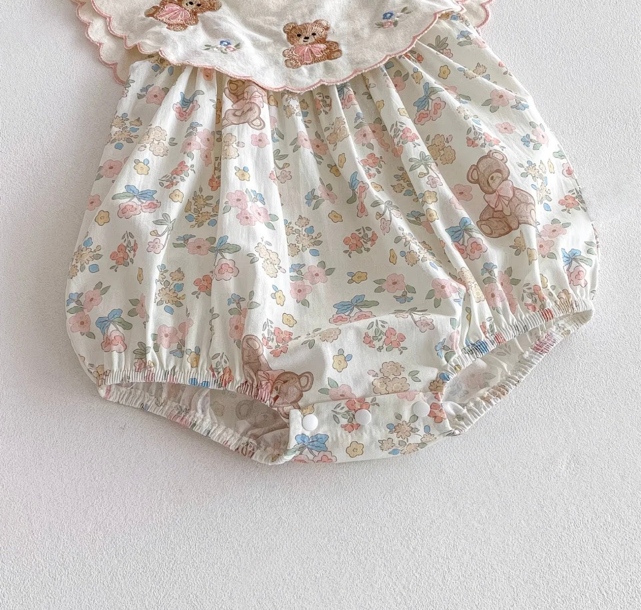 Soft & Breathable - Baby & Toddler - 100% Organic Cotton Summer Romper