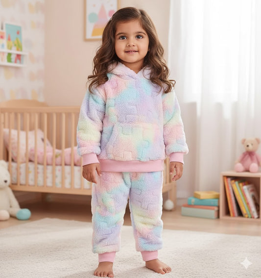 Trendy Kids Cute & Cozy Winter Co-ord Set - Unicorn Bling