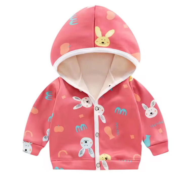 Trendy Soft & Breathable - Trendy Baby 3D Cozy Jacket with Fleece