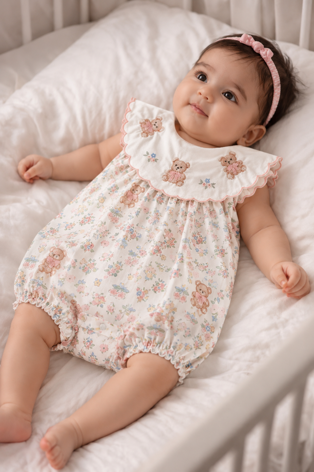 Soft & Breathable - Baby & Toddler - 100% Organic Cotton Summer Romper