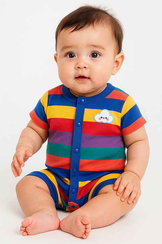 Soft & Breathable Baby & Toddler’s Bodysuit - Multicolor