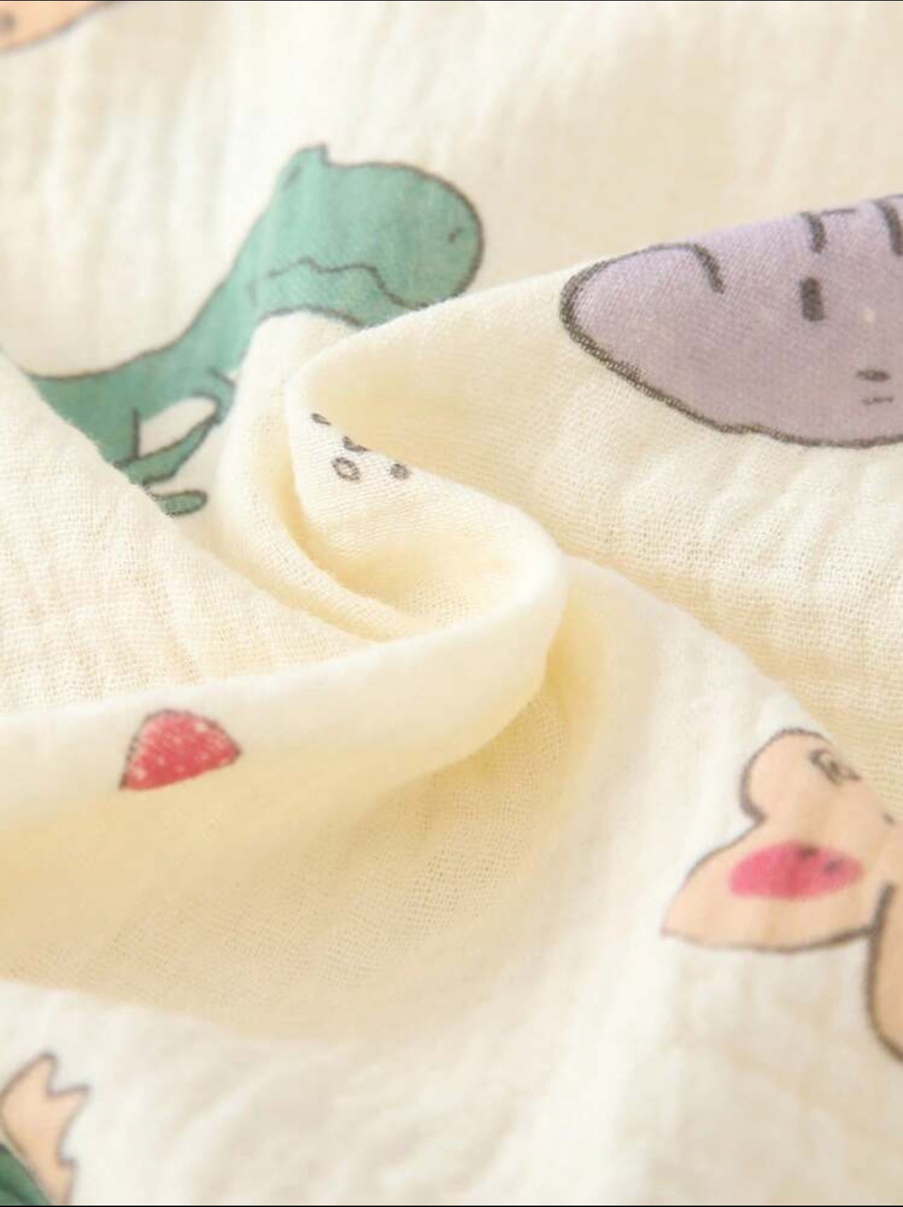 Soft & Breathable - Baby & Toddler - Baby Cartoon Wrap Romper