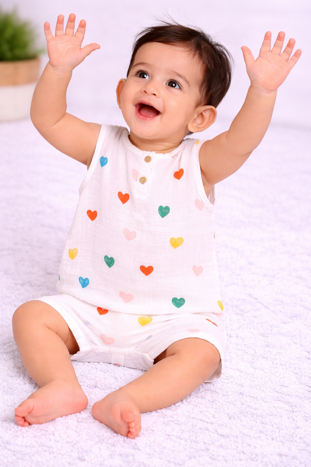 Summer Bodysuit - Heart