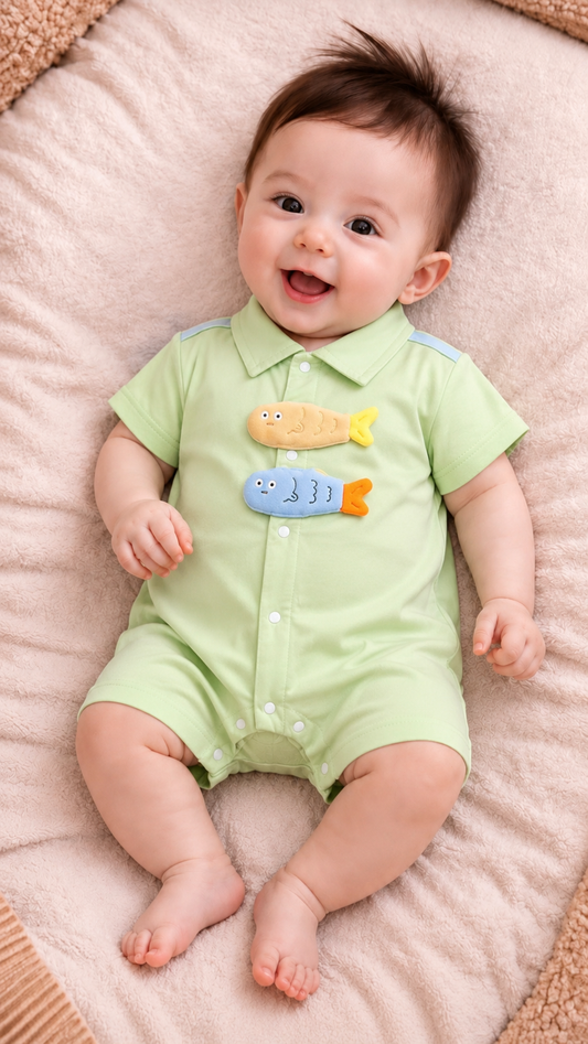 Soft & Breathable - Baby & Toddler - Baby Shark Do Do Do Plushy Romper