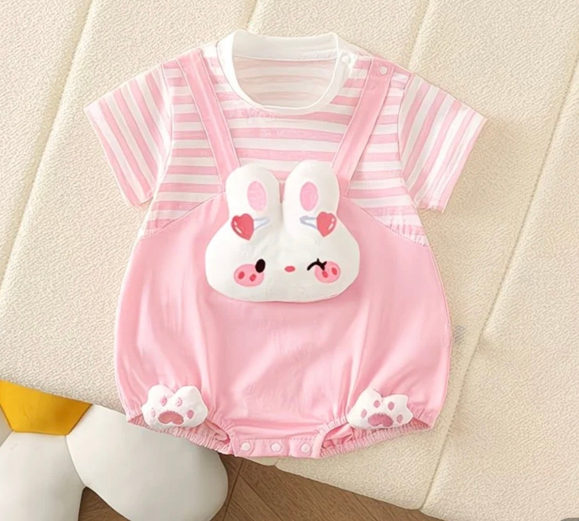 Soft & Breathable - Baby & Toddler - 3D Cutie Plushy Romper
