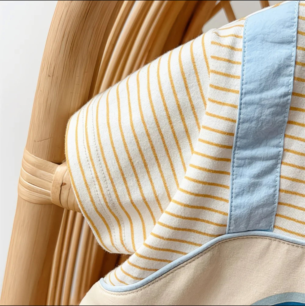Soft & Breathable - Baby & Toddler - Elegant Striped Rainbow Print Romper