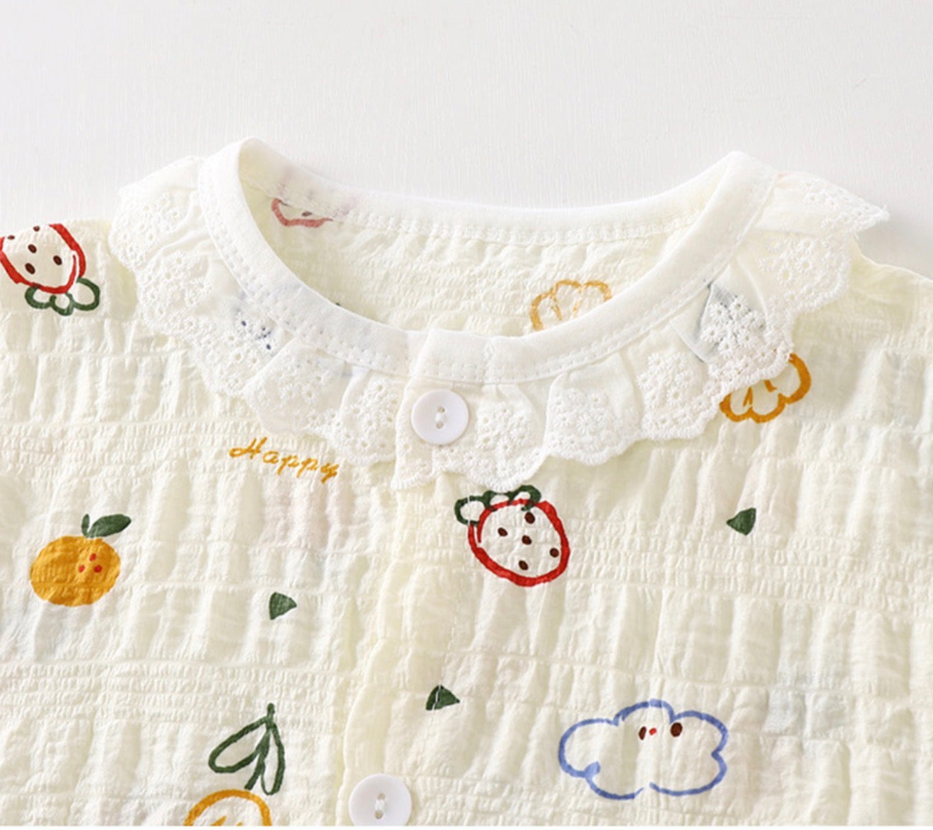 Elegant & Soft Printed Full Co-ord Set - Happy