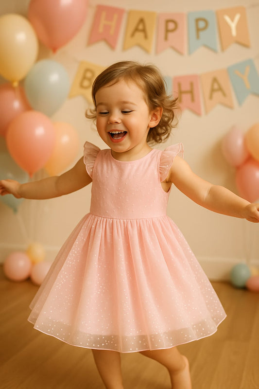 Girls Princess Dress - Pink