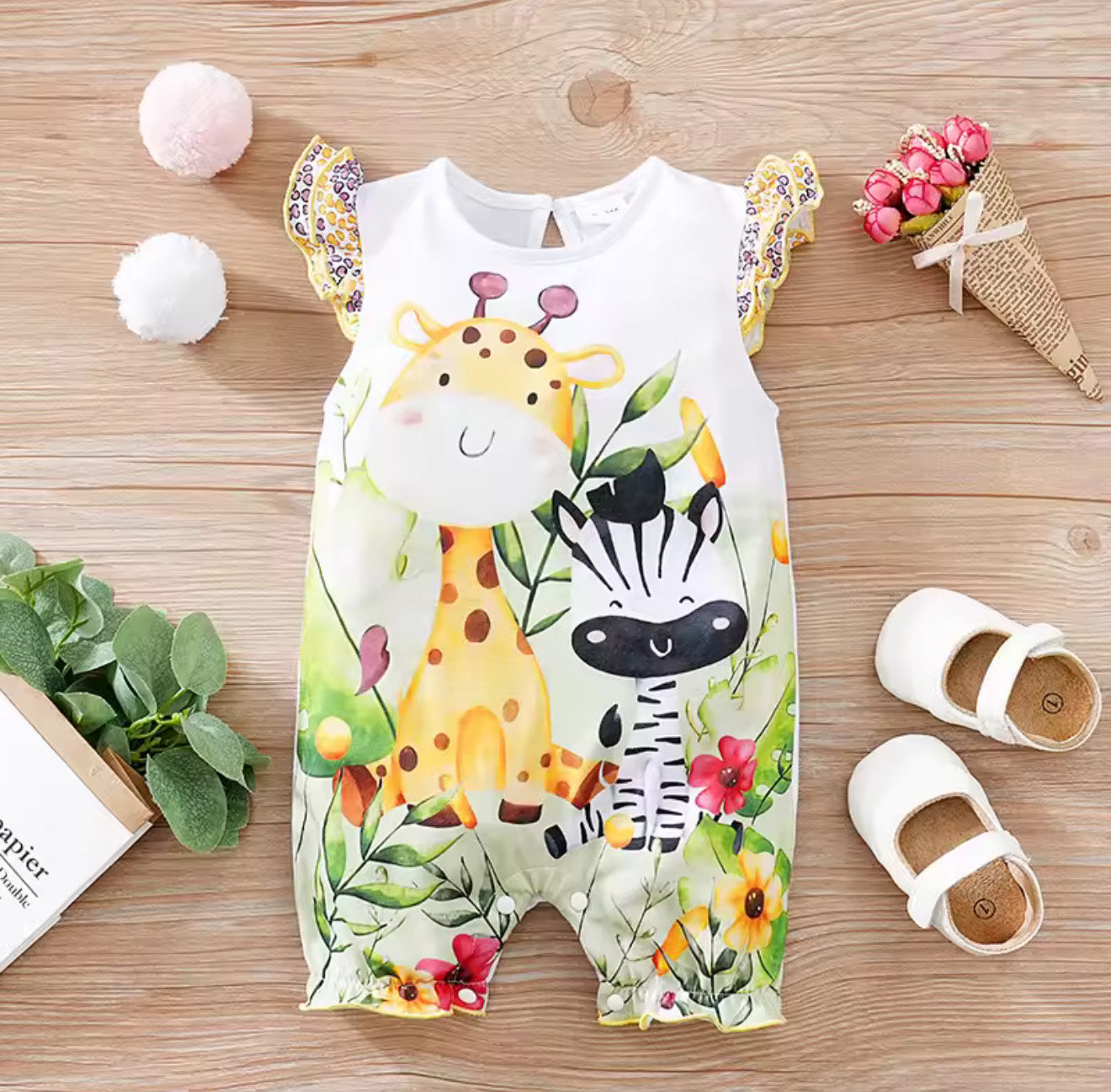Trendy Soft & Breathable Romper - Scooby