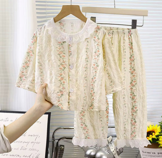 Elegant & Soft Printed Full Co-ord Set - Floral