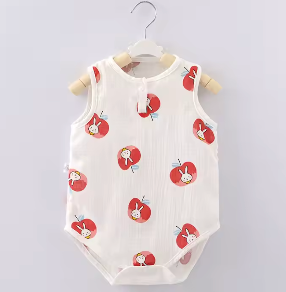 Summer Bodysuit - Cherry