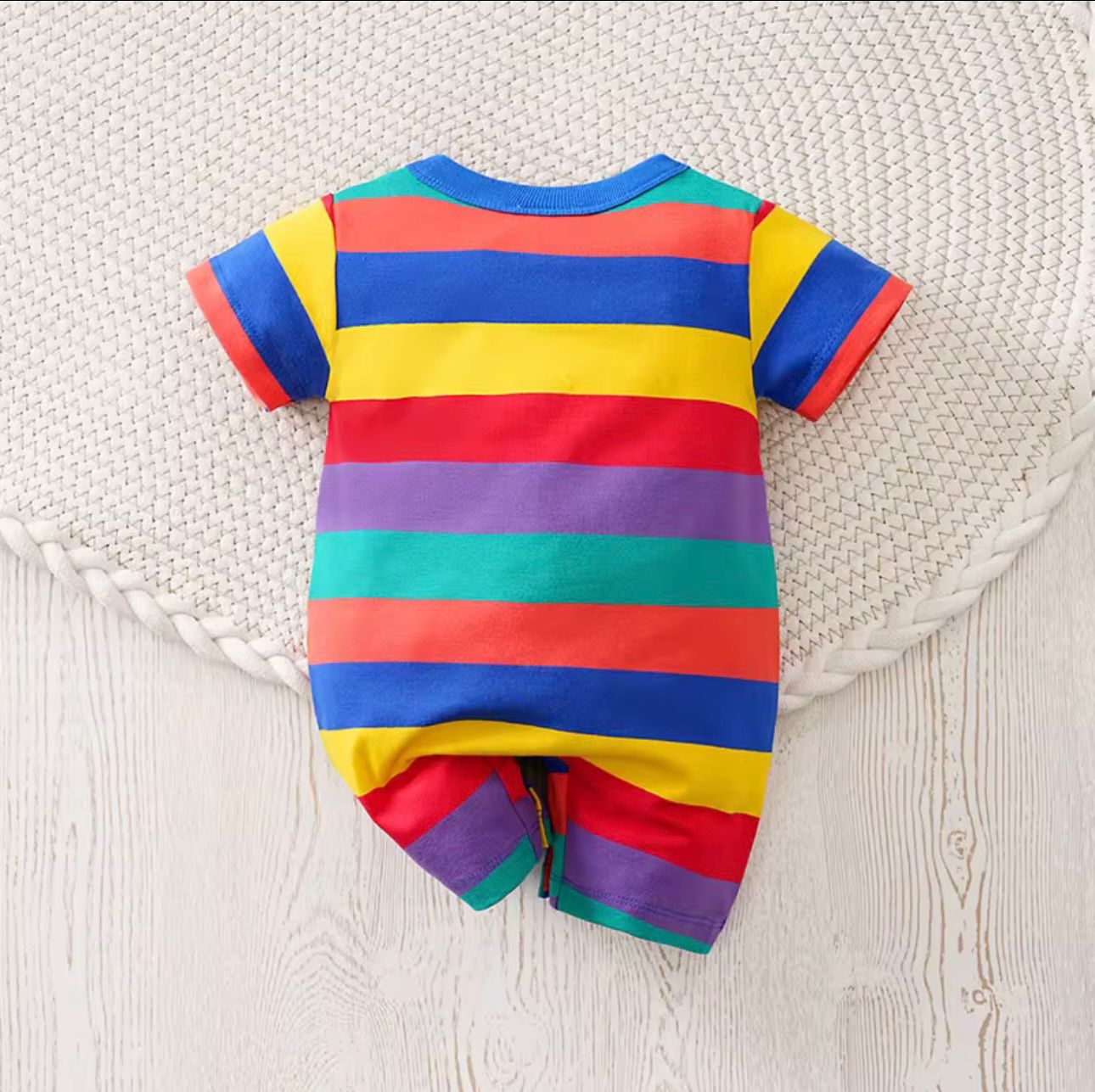 Soft & Breathable - Baby & Toddler - Cotton Multicolor Romper